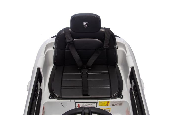 Masinuta electrica Premier Porsche Cayenne E-Hybrid Coupe, 12V, scaun piele ecologica, alb [25]