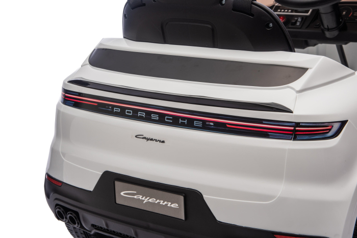 Masinuta electrica Premier Porsche Cayenne E-Hybrid Coupe, 12V, scaun piele ecologica, alb [29]