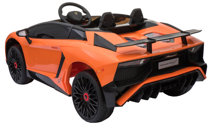 Masinuta electrica Premier Lamborghini Aventador ST, 12V, portocaliu [14]
