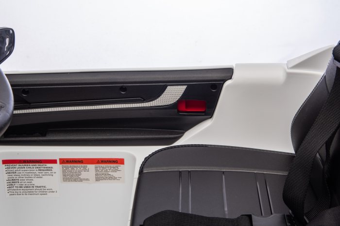 Masinuta electrica Premier Porsche Cayenne E-Hybrid Coupe, 12V, scaun piele ecologica, alb [27]