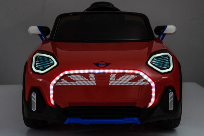 Masinuta electrica Premier Mini Concept Aceman, 12V, roti cauciuc EVA, scaun piele ecologica, rosu [36]