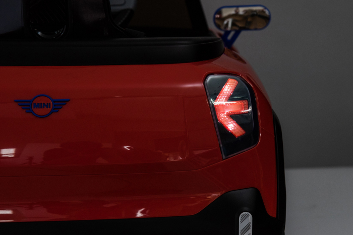 Masinuta electrica Premier Mini Concept Aceman, 12V, roti cauciuc EVA, scaun piele ecologica, rosu [37]