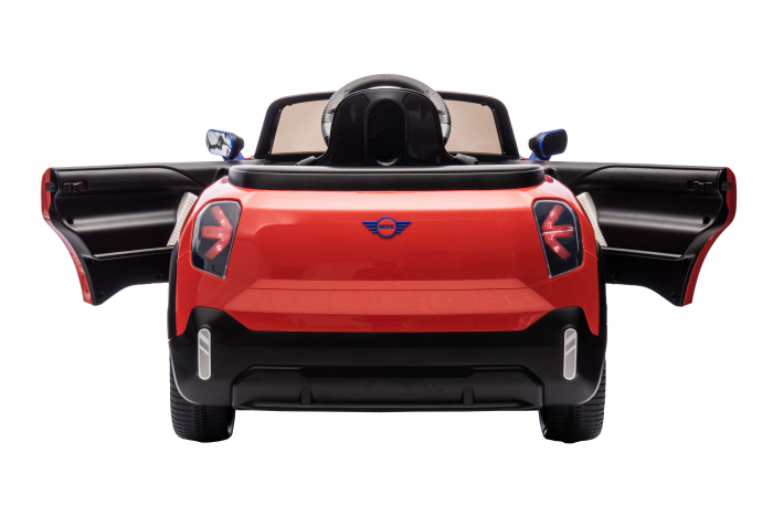 Masinuta electrica Premier Mini Concept Aceman, 12V, roti cauciuc EVA, scaun piele ecologica, rosu [15]