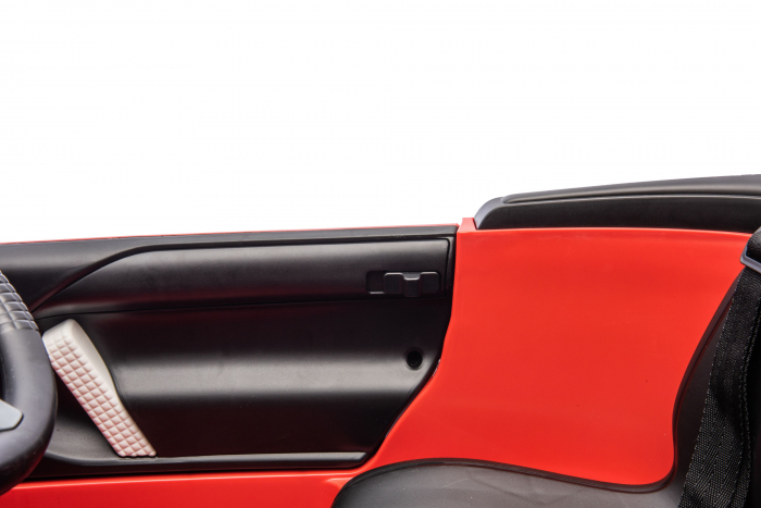 Masinuta electrica Premier Mini Concept Aceman, 12V, roti cauciuc EVA, scaun piele ecologica, rosu [27]