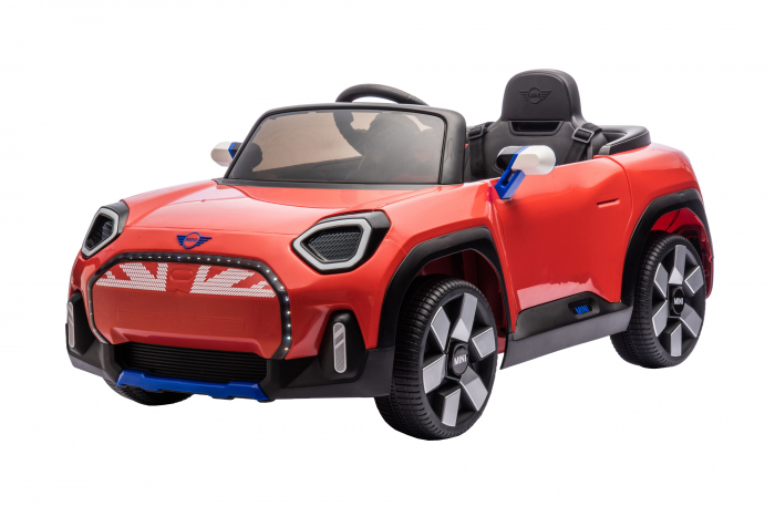 Masinuta electrica Premier Mini Concept Aceman, 12V, roti cauciuc EVA, scaun piele ecologica, rosu [19]
