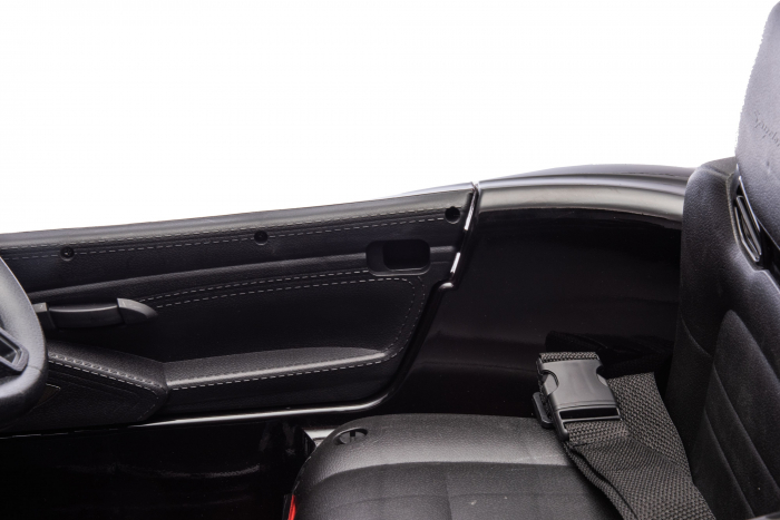 Masinuta electrica Premier Porsche Spyder 718 RS , 12V, roti cauciuc EVA, scaun piele ecologica, negru [21]