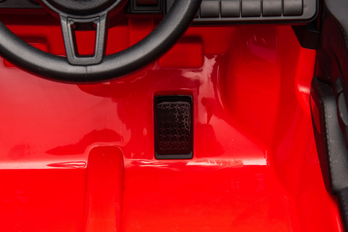 Masinuta electrica Premier Porsche Spyder 718 RS , 12V, roti cauciuc EVA, scaun piele ecologica, rosu [29]