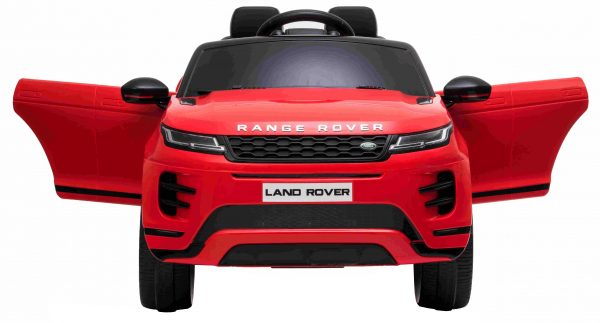 Masinuta electrica Premier Range Rover Evoque, 12V, roti cauciuc EVA, scaun piele ecologica, rosu [6]