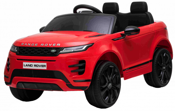 Masinuta electrica Premier Range Rover Evoque, 12V, roti cauciuc EVA, scaun piele ecologica, rosu [11]