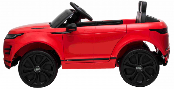 Masinuta electrica Premier Range Rover Evoque, 12V, roti cauciuc EVA, scaun piele ecologica, rosu [10]