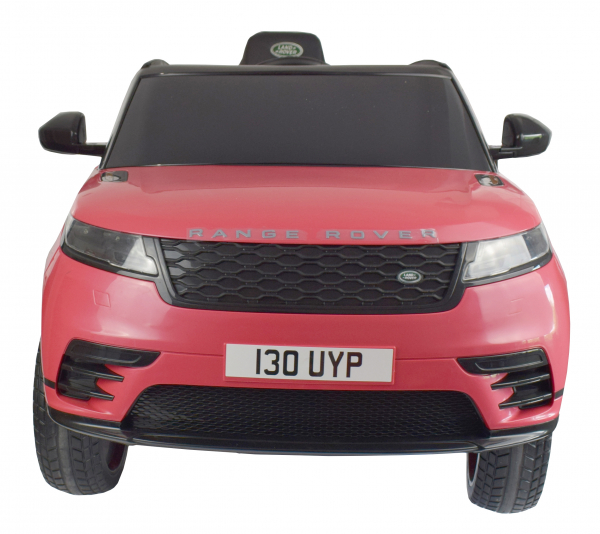 Masinuta electrica Premier Range Rover Velar, 12V, roti cauciuc EVA, scaun piele ecologica, roz [12]
