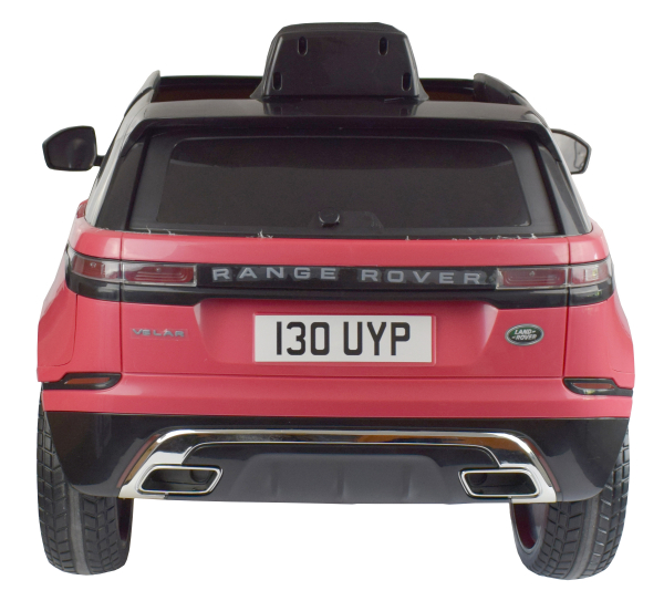 Masinuta electrica Premier Range Rover Velar, 12V, roti cauciuc EVA, scaun piele ecologica, roz [9]