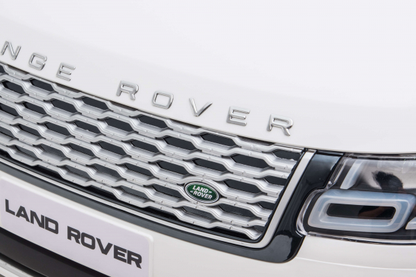 Masinuta electrica Premier Range Rover Vogue HSE, 12V, 2 locuri, roti cauciuc EVA, scaun piele ecologica, alb [24]