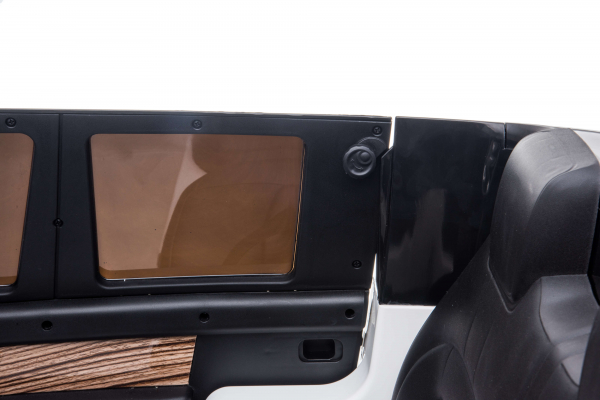 Masinuta electrica Premier Range Rover Vogue HSE, 12V, 2 locuri, roti cauciuc EVA, scaun piele ecologica, alb [27]