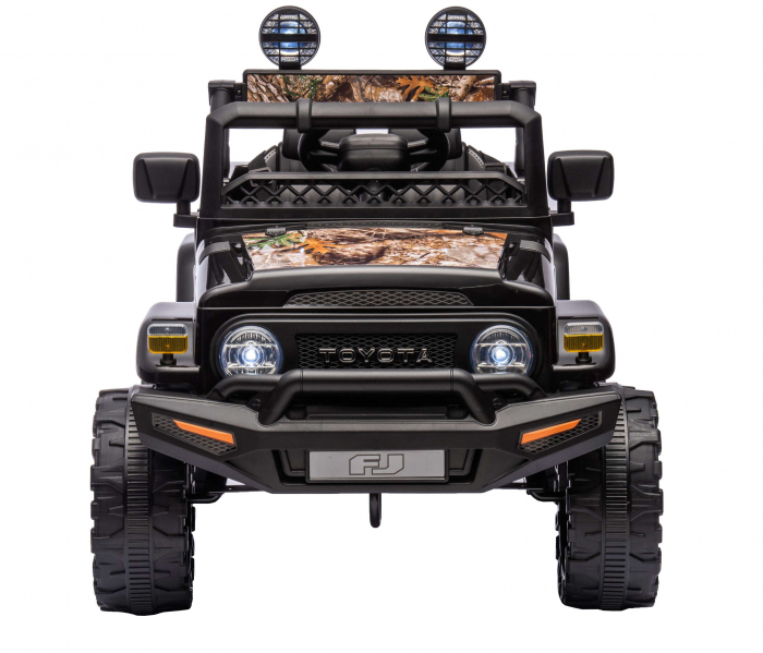 Masinuta electrica Premier Toyota FJ Cruiser, 12V, roti cauciuc EVA, scaun piele ecologica, negru (Forest) [3]