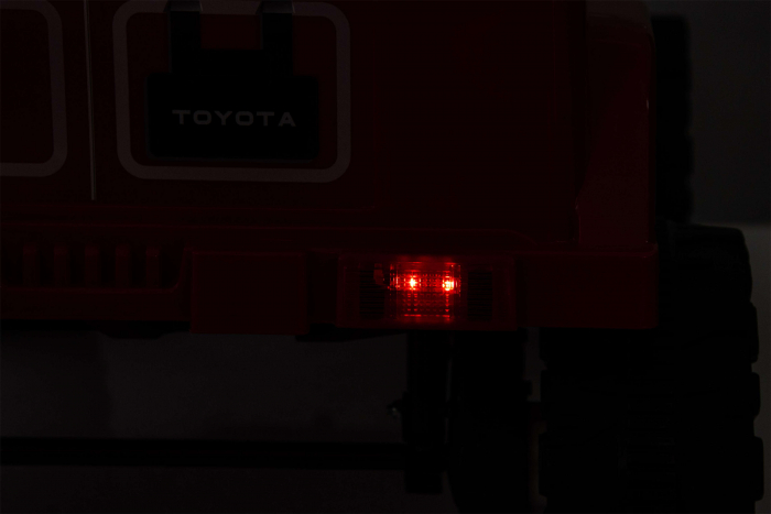 Masinuta electrica Premier Toyota FJ Cruiser, 12V, roti cauciuc EVA, scaun piele ecologica, rosu [18]