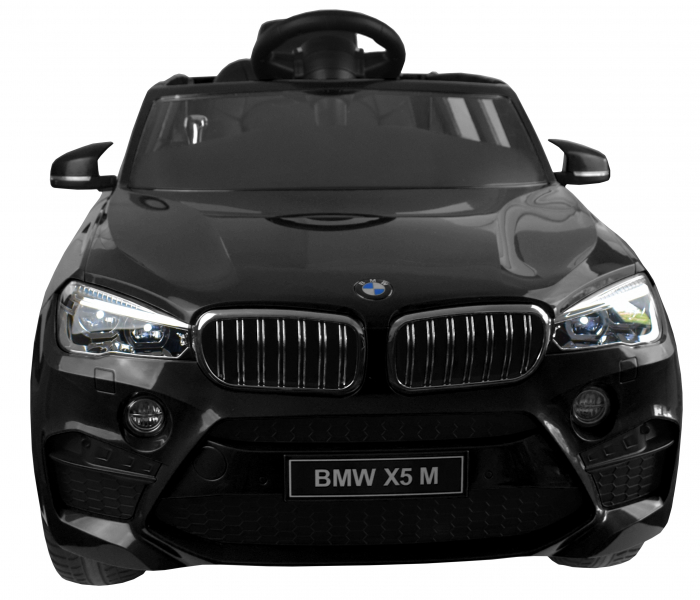 Masinuta electrica SUV Premier BMW X5M, 12V, roti cauciuc EVA, scaun piele ecologica, negru [4]