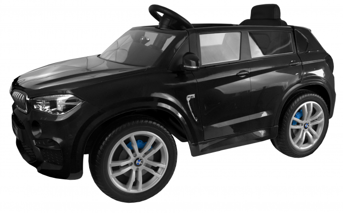 Masinuta electrica SUV Premier BMW X5M, 12V, roti cauciuc EVA, scaun piele ecologica, negru [5]