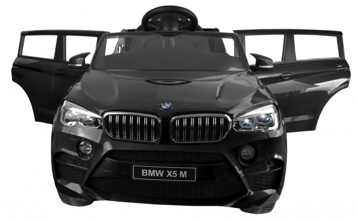 Masinuta electrica SUV Premier BMW X5M, 12V, roti cauciuc EVA, scaun piele ecologica, negru [10]