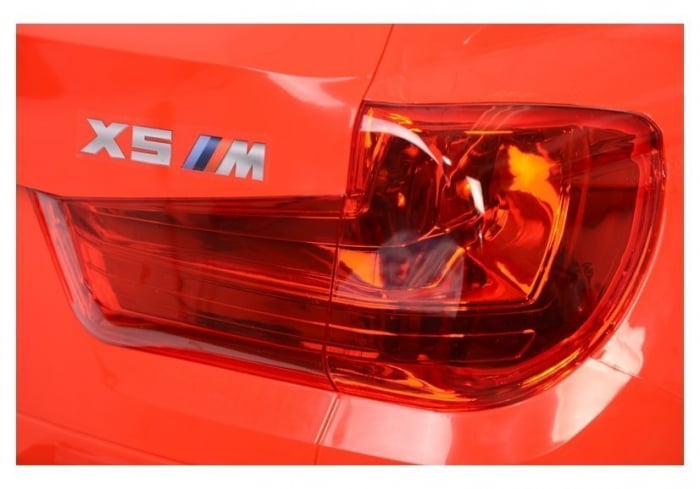 MMasinuta electrica Premier BMW X5M Fire Rescue, 12V, roti cauciuc EVA, scaun piele ecologica, rosu [12]