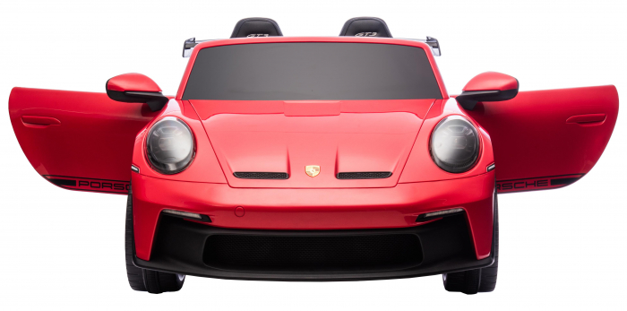 Masinuta electrica 4x4 Premier Porsche 911 GT3, 12V, 2 copii, roti cauciuc EVA, scaun piele ecologica, rosu [11]