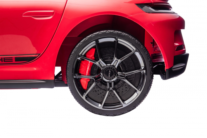 Masinuta electrica 4x4 Premier Porsche 911 GT3, 12V, 2 copii, roti cauciuc EVA, scaun piele ecologica, rosu [21]