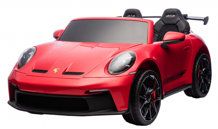 Masinuta electrica 4x4 Premier Porsche 911 GT3, 12V, 2 copii, roti cauciuc EVA, scaun piele ecologica, rosu [34]