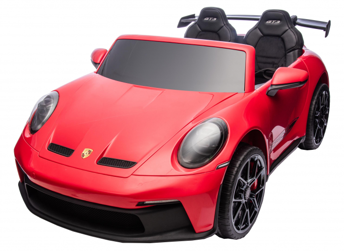 Masinuta electrica 4x4 Premier Porsche 911 GT3, 12V, 2 copii, roti cauciuc EVA, scaun piele ecologica, rosu [18]