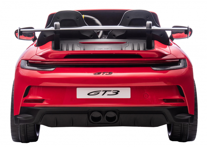 Masinuta electrica 4x4 Premier Porsche 911 GT3, 12V, 2 copii, roti cauciuc EVA, scaun piele ecologica, rosu [8]