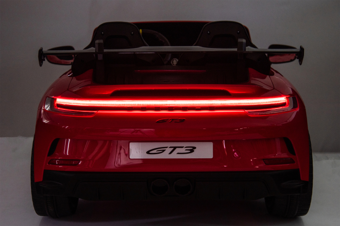 Masinuta electrica 4x4 Premier Porsche 911 GT3, 12V, 2 copii, roti cauciuc EVA, scaun piele ecologica, rosu [37]