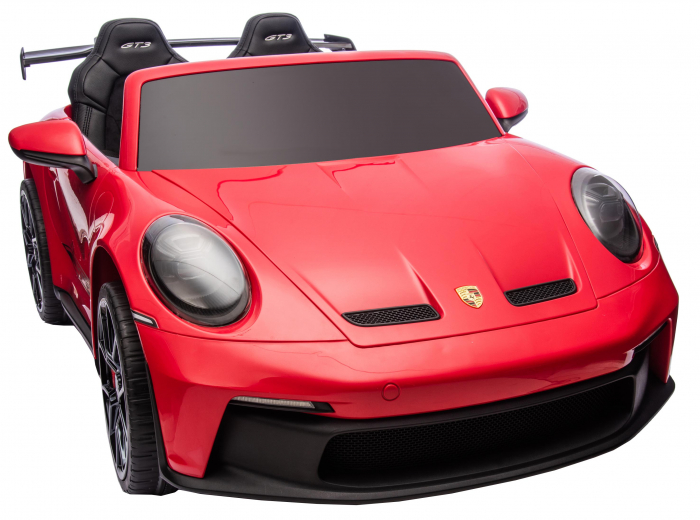 Masinuta electrica 4x4 Premier Porsche 911 GT3, 12V, 2 copii, roti cauciuc EVA, scaun piele ecologica, rosu [16]