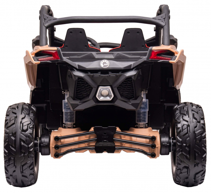 Masinuta UTV electric Premier Can-Am Maverick Speed RS, 2 locuri, 24V, roti cauciuc EVA, scaun piele ecologica, 2 motoare 240W, negru [6]