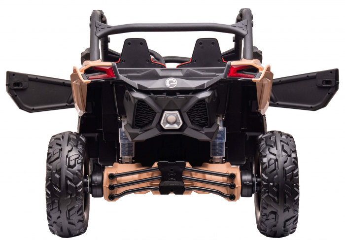 Masinuta UTV electric Premier Can-Am Maverick Speed RS, 2 locuri, 24V, roti cauciuc EVA, scaun piele ecologica, 2 motoare 240W, negru [10]