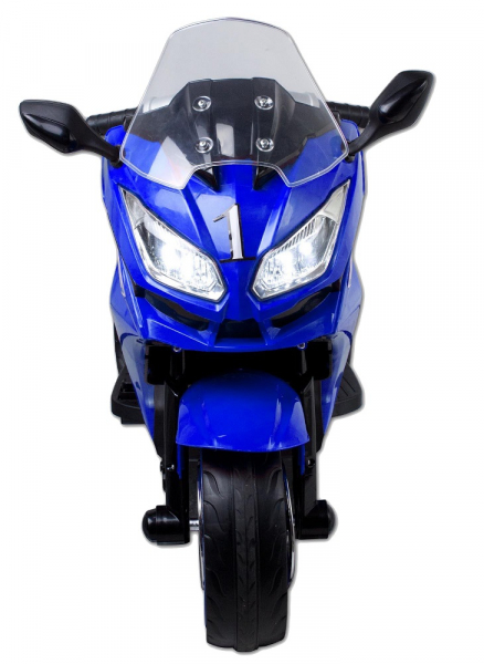 Motocicleta electrica cu 3 roti Premier Sport, 6V, 2 motoare, MP3, albastru [4]