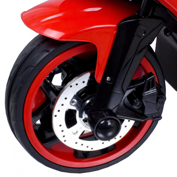 Motocicleta electrica cu 3 roti Premier Sport, 6V, 2 motoare, MP3, rosu [8]