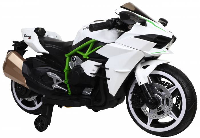 Motocicleta electrica Premier Hawk, 12V, MP3, alba [4]