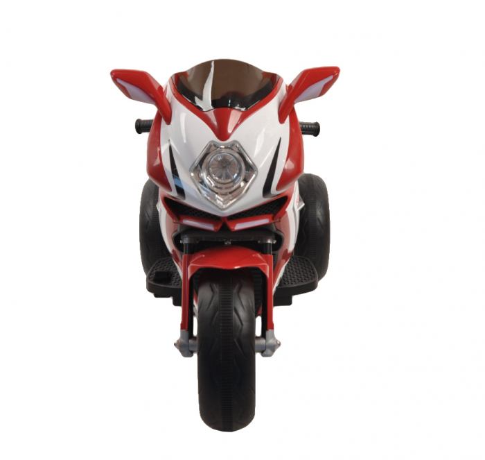 Motocicleta electrica copii cu 3 roti Premier Stroke, 12V, rosu [2]