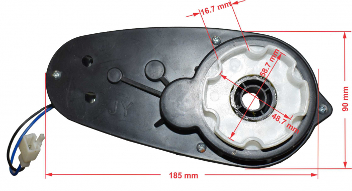 Motor actionare volan prin telecomanda 12V, 7000rpm model JY [3]