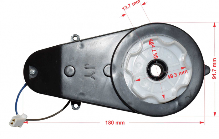 Motor actionare volan prin telecomanda 24V, model JY pentru Can-Am Maverick [3]