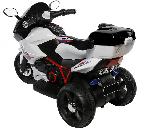 Motocicleta electrica cu 3 roti Premier HP2, 6V, 2 motoare, MP3, negru [3]