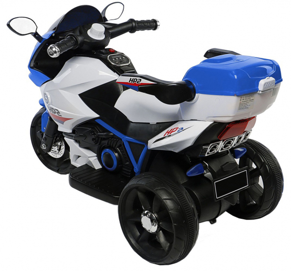 Motocicleta electrica cu 3 roti Premier HP2, 6V, 2 motoare, MP3, albastru [3]