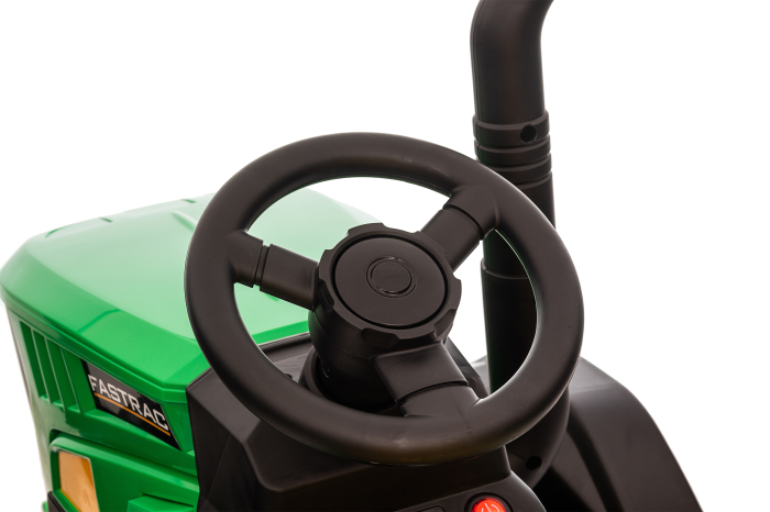 Tractor electric Premier Hercules, 12V, roti cauciuc EVA, verde [7]