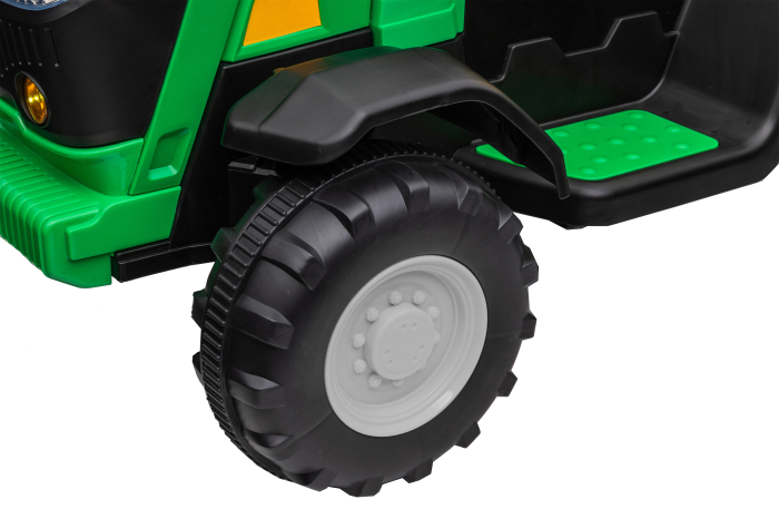 Tractor electric Premier Hercules, 12V, roti cauciuc EVA, verde [20]
