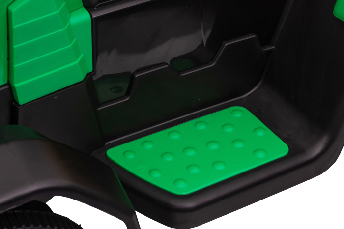 Tractor electric Premier Hercules, 12V, roti cauciuc EVA, verde [6]