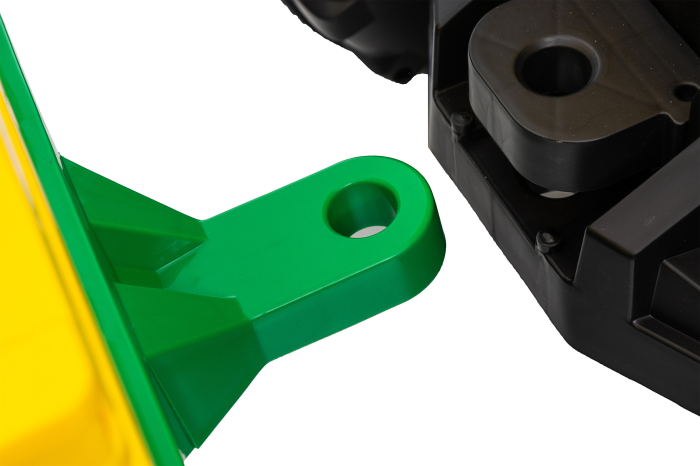 Tractor electric Premier Hercules, 12V, roti cauciuc EVA, verde [14]