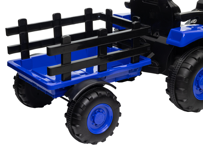 Tractor electric Premier Hercules, 12V, roti cauciuc EVA, albastru [17]