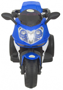 Motocicleta electrica cu 3 roti Premier HP2, 6V, 2 motoare, MP3, albastru [6]
