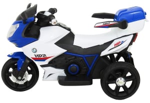 Motocicleta electrica cu 3 roti Premier HP2, 6V, 2 motoare, MP3, albastru [4]