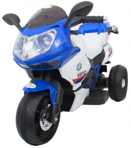 Motocicleta electrica cu 3 roti Premier HP2, 6V, 2 motoare, MP3, albastru [1]