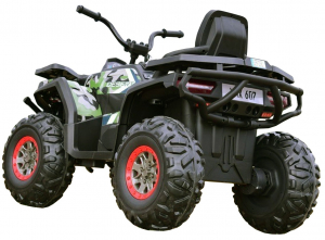 ATV electric 4x4 Premier Desert, 12V, roti cauciuc EVA, MP3, camuflaj [5]